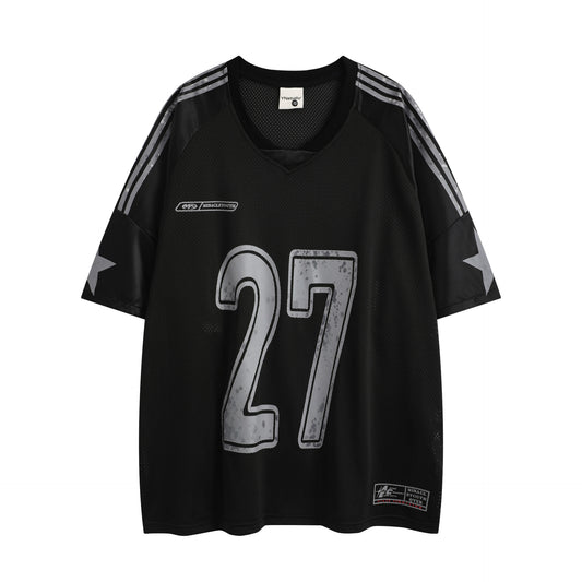 Hustle vintage summer short sleeve t-shirt