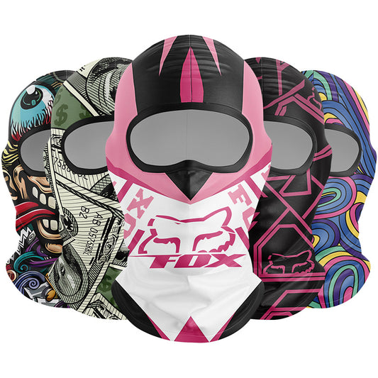 Cycling Windproof Hood Sunscreen Ice Silk Headgear
