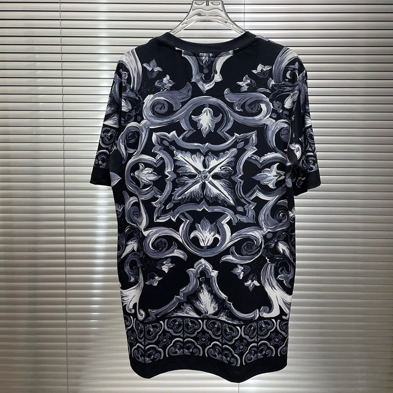 East Coast Shirts Spring/Summer Casual Men's Short Sleeve Crew Neck Men's T-Shirts