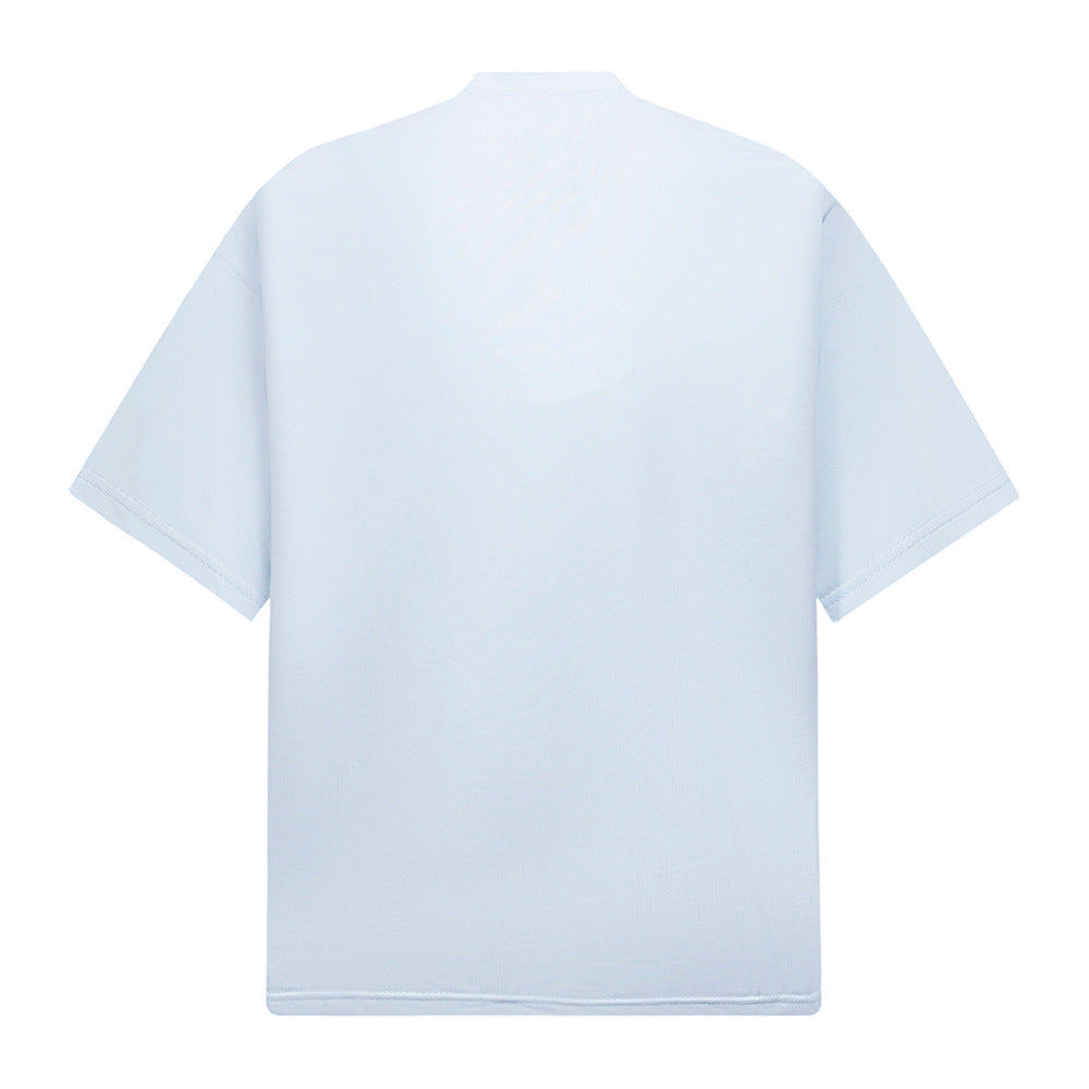 Nostalgia T Shirts Vintage Short Sleeve T-Shirt Crew Neck Top