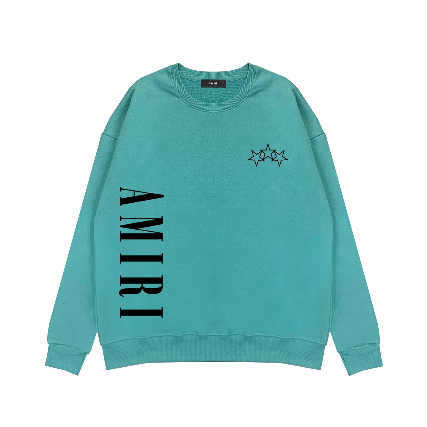 Amiri Sweatshirt Loose Casual Print Round Neck Sweater