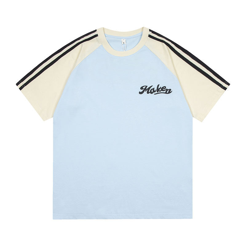 Vintage Tišö Rt Hip Hop Short Sleeve Loose T-Shirt