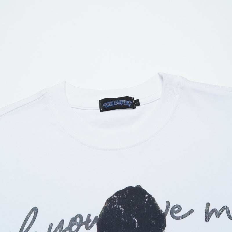 Hip hop shirt summer vintage hip hop t-shirt short sleeve