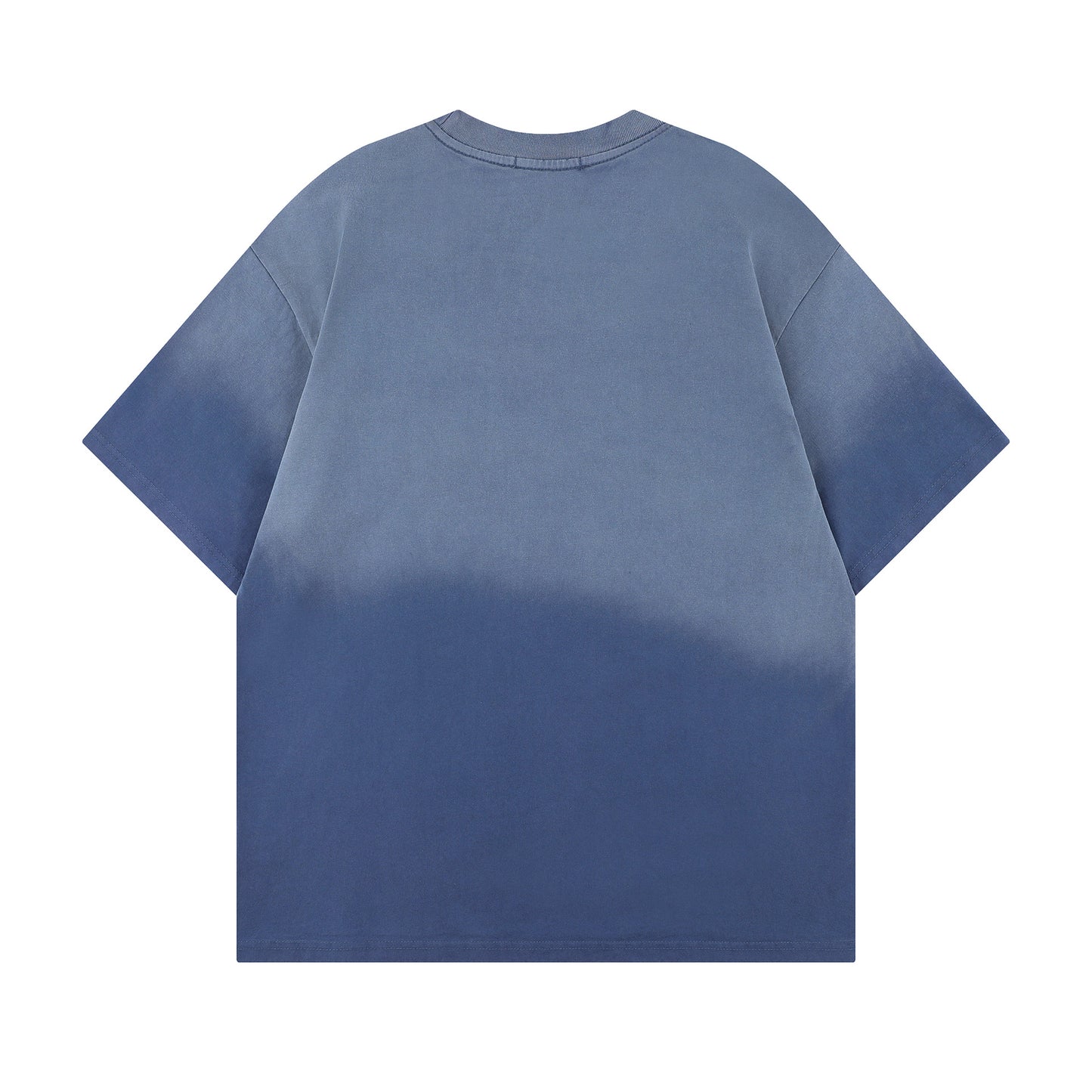 T shirt vintage usa summer retro gradual change color t shirt short sleeve