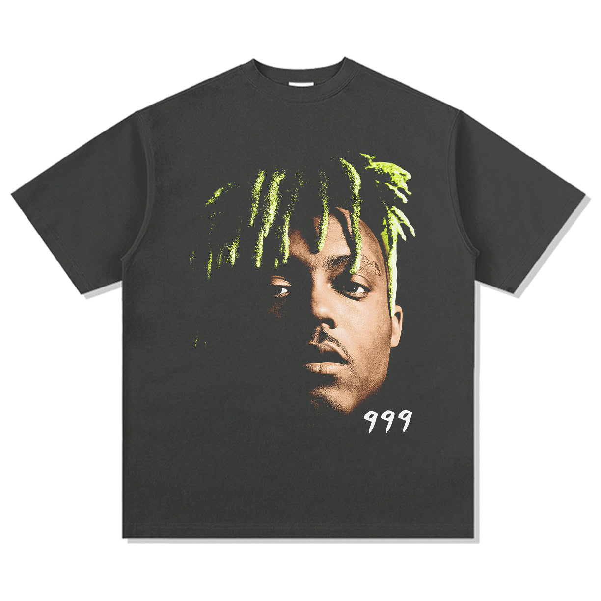 Marcas streetwear usa hip hop Juice Wrld print short sleeve t-shirt