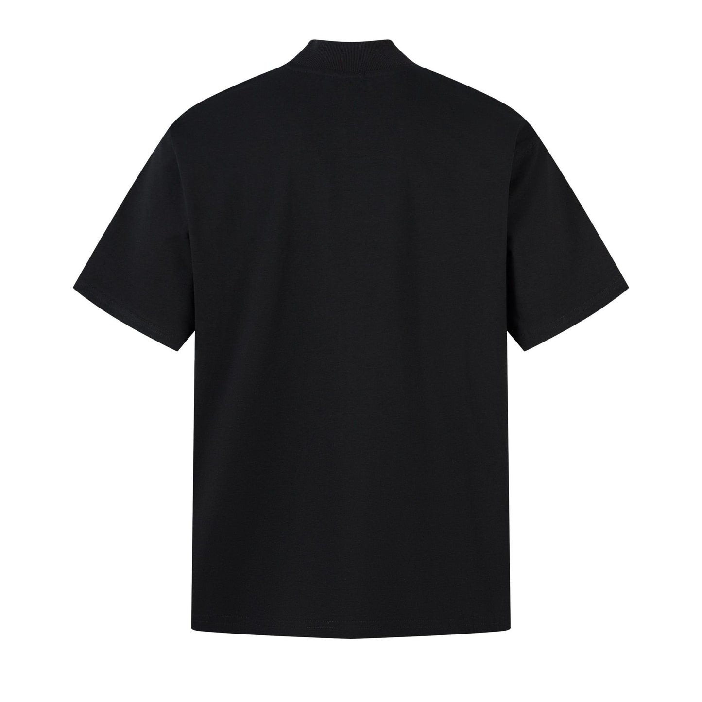 Hip Hop Clothing Summer Turtleneck T-Shirt Short Sleeve