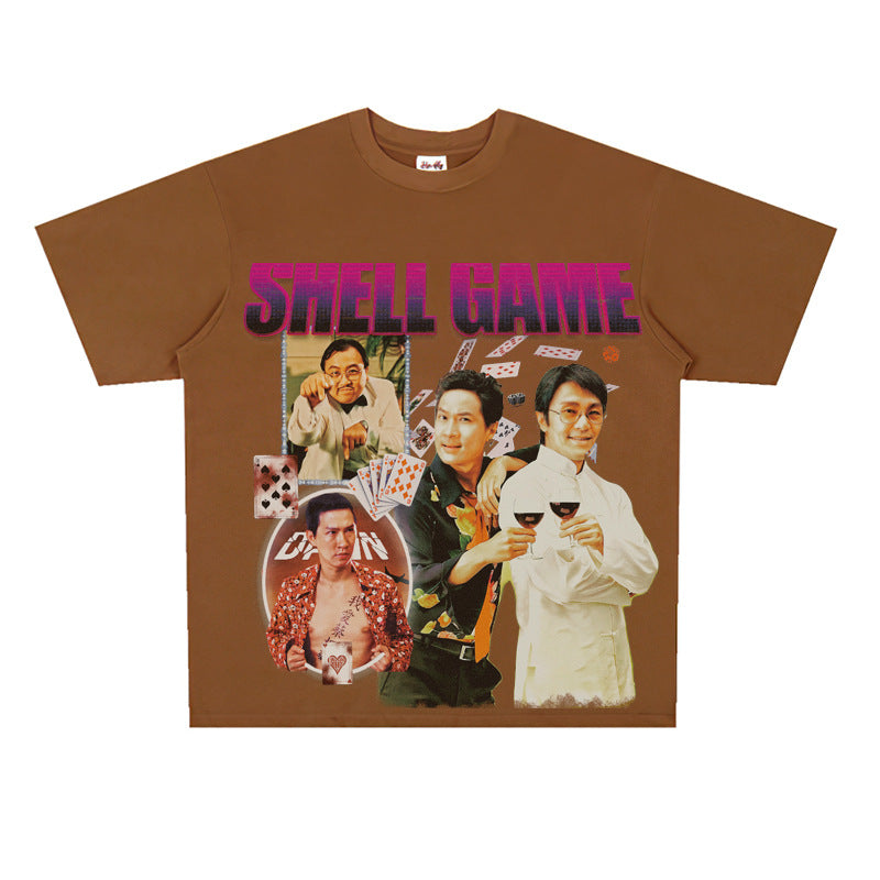 Film Star T Shirt Stephen Chow Short Sleeve T-shirt