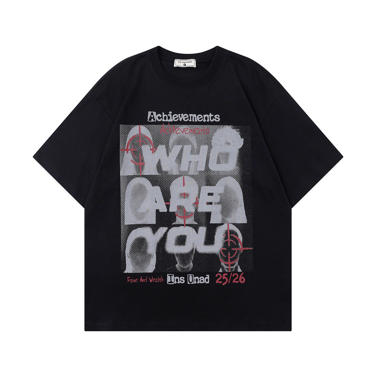 Hustle vintage summer hip hop t-shirt short sleeves