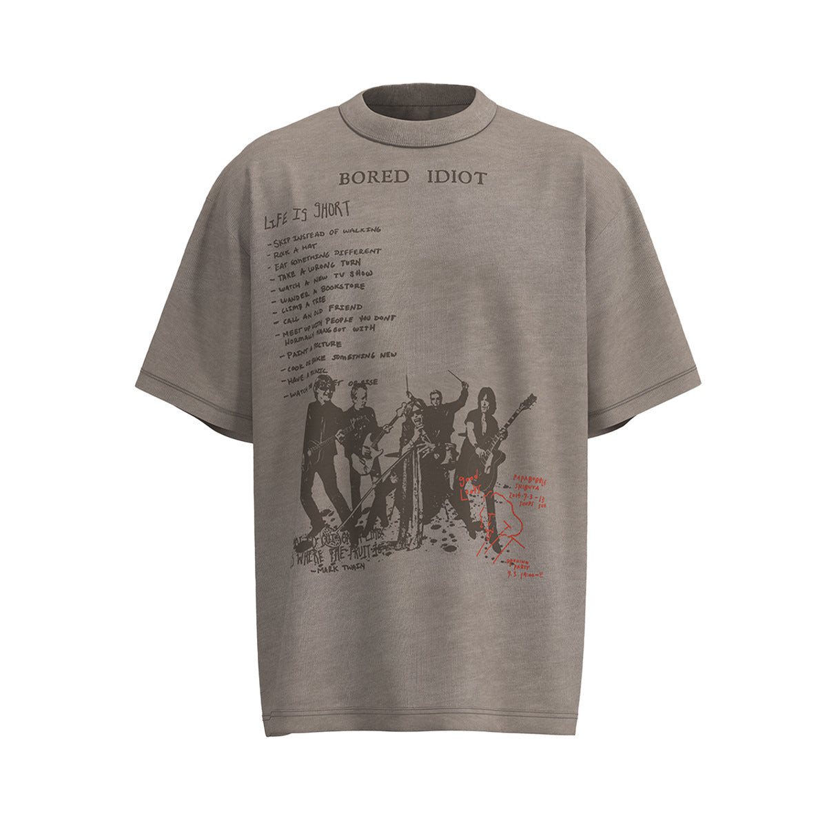 Ye T Shirt Summer Vintage Short Sleeve T-Shirt