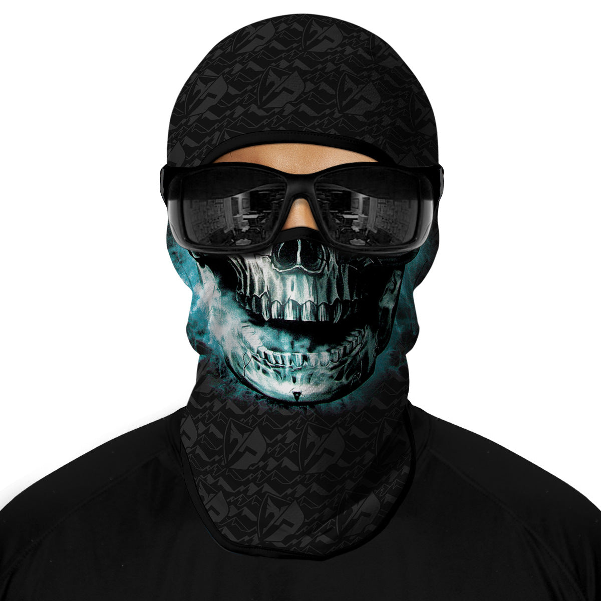 Cycling Windproof Hood Ice Silk Sunscreen Windproof 3D Headgear Men and Women