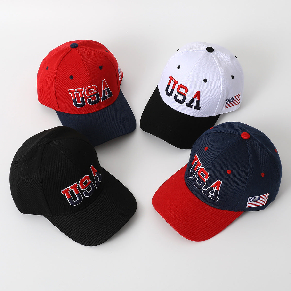 Vintage Usa Cap Embroidered Cap