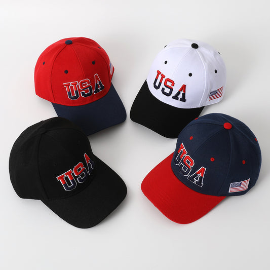 Vintage Usa Cap Embroidered Cap