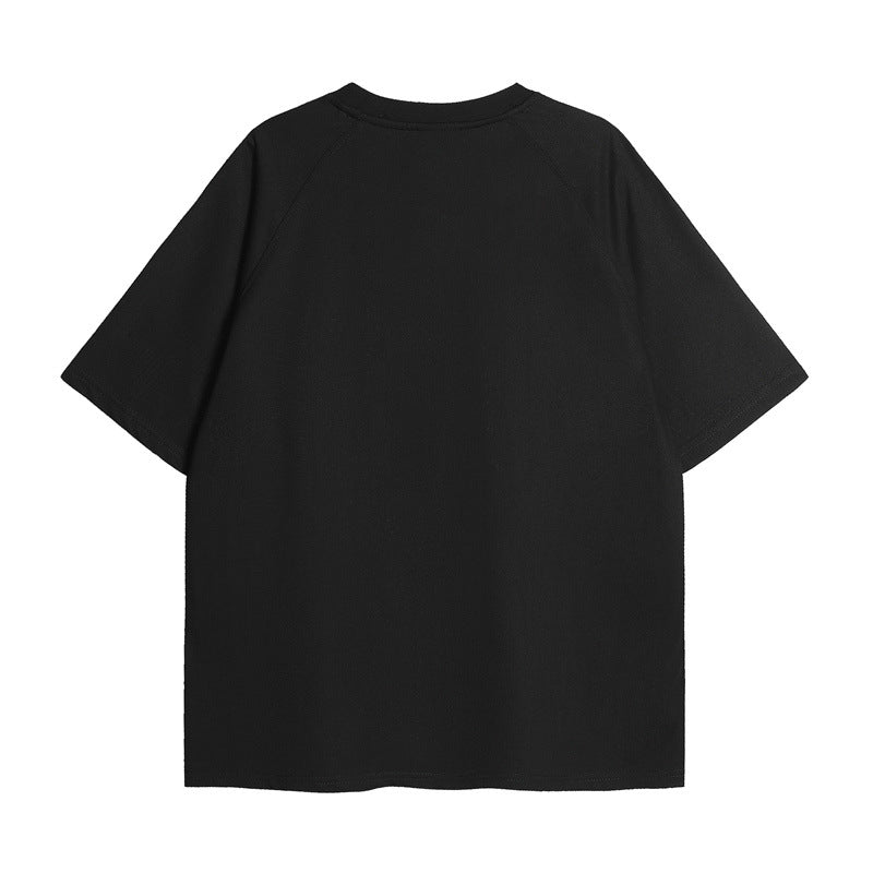 US drip outfits Summer Vintage Casual Loose Short Sleeve T-Shirts