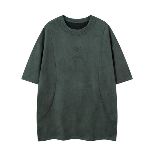 Hip hop shirt summer embroidery t-shirt short sleeve