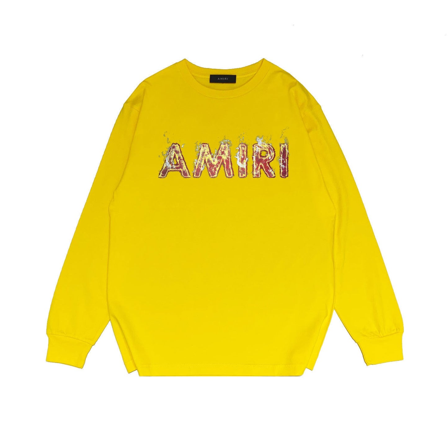 Amiri Long Sleeve Shirt Fashion Brand Long Sleeve Long-Sleeved T-shirt Blouse