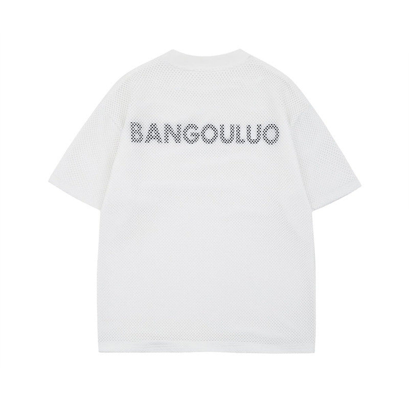 US drip outfits Summer Vintage Casual Loose Short Sleeve T-Shirts