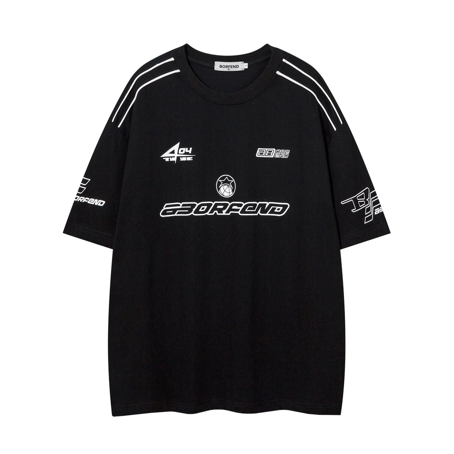 Hustle vintage T-shirt loose short sleeves