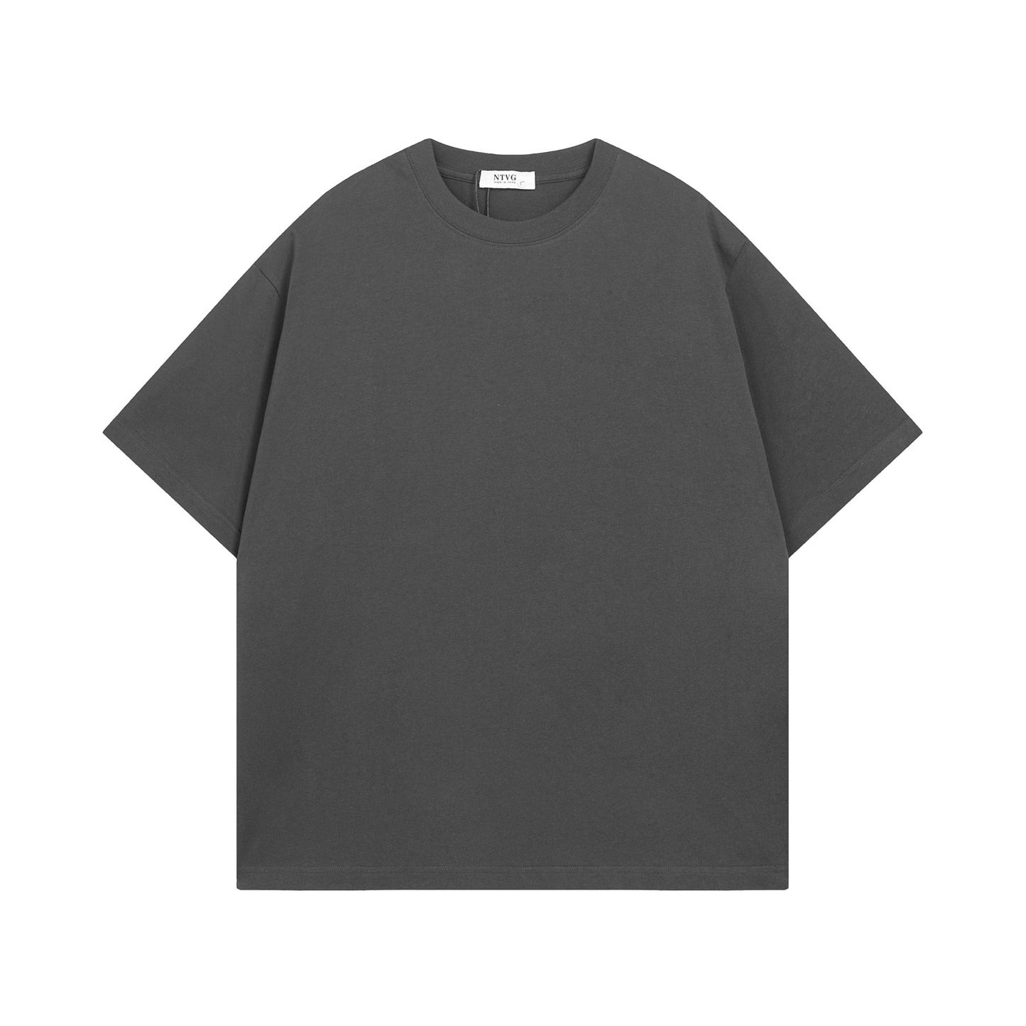USA Vintage T-Shirt Solid Color Cotton Men's and Women's Summer Loose