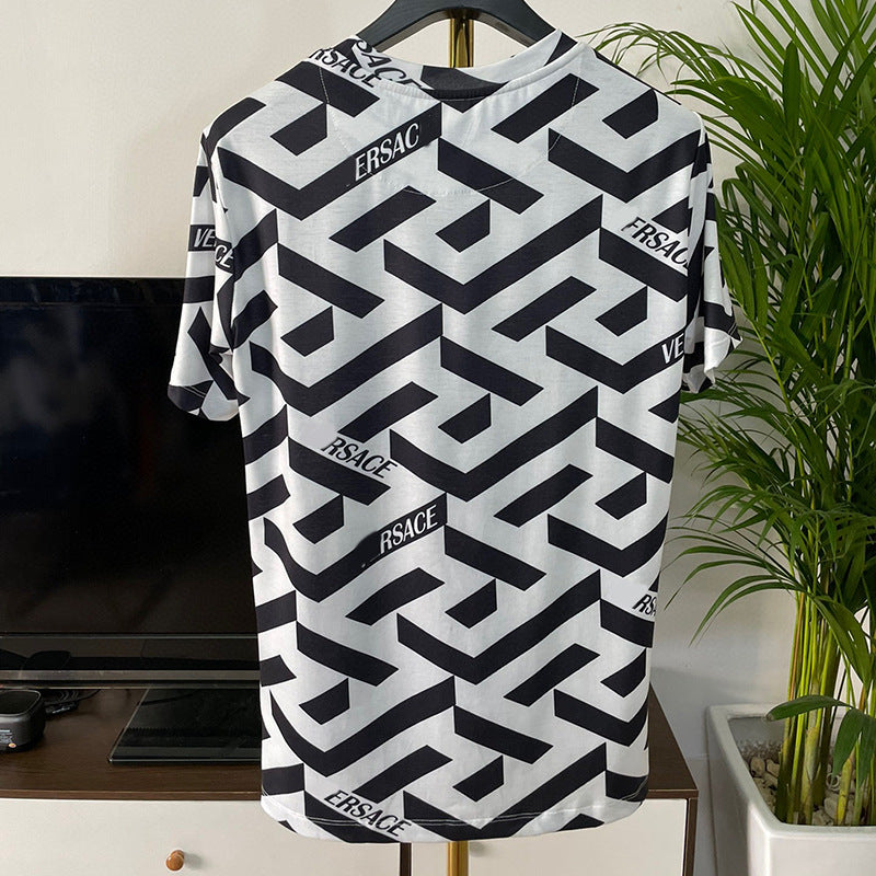 East Coast Shirts Spring/Summer Digital Print Fashion Casual Men's Short Sleeve T-Shirt