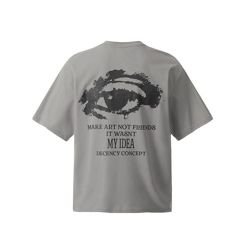 Marcas De Streetwear Summer Short Sleeve T-Shirt Loose Casual Top