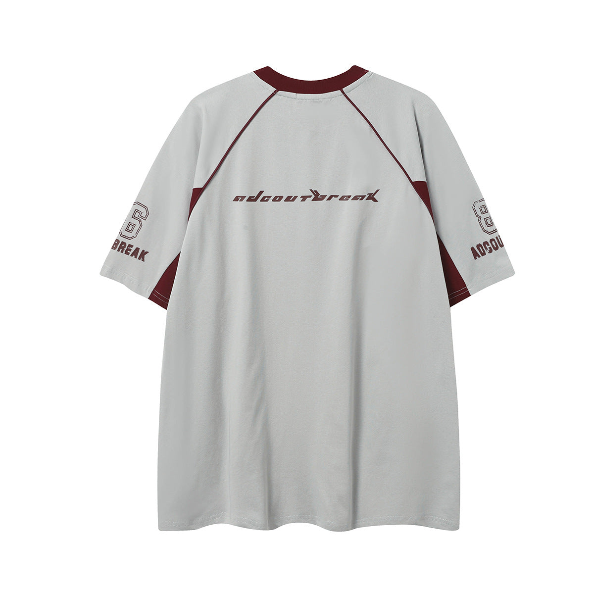 Racing oversized t shirt summer short-sleeved jersey loose locomotive racing suit sports t-shirt