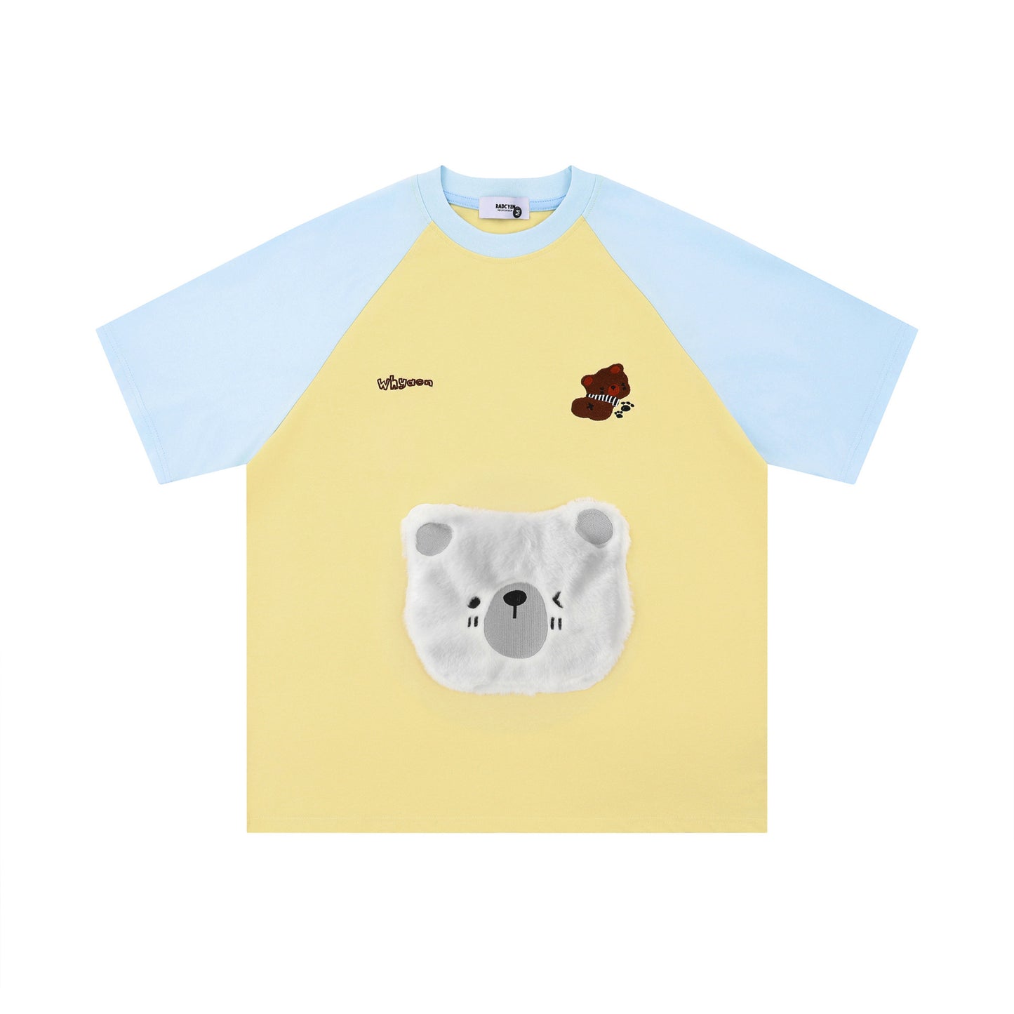 Camisetas Streetwear Summer Vintage Bear Print Casual Loose Short Sleeve T-Shirt