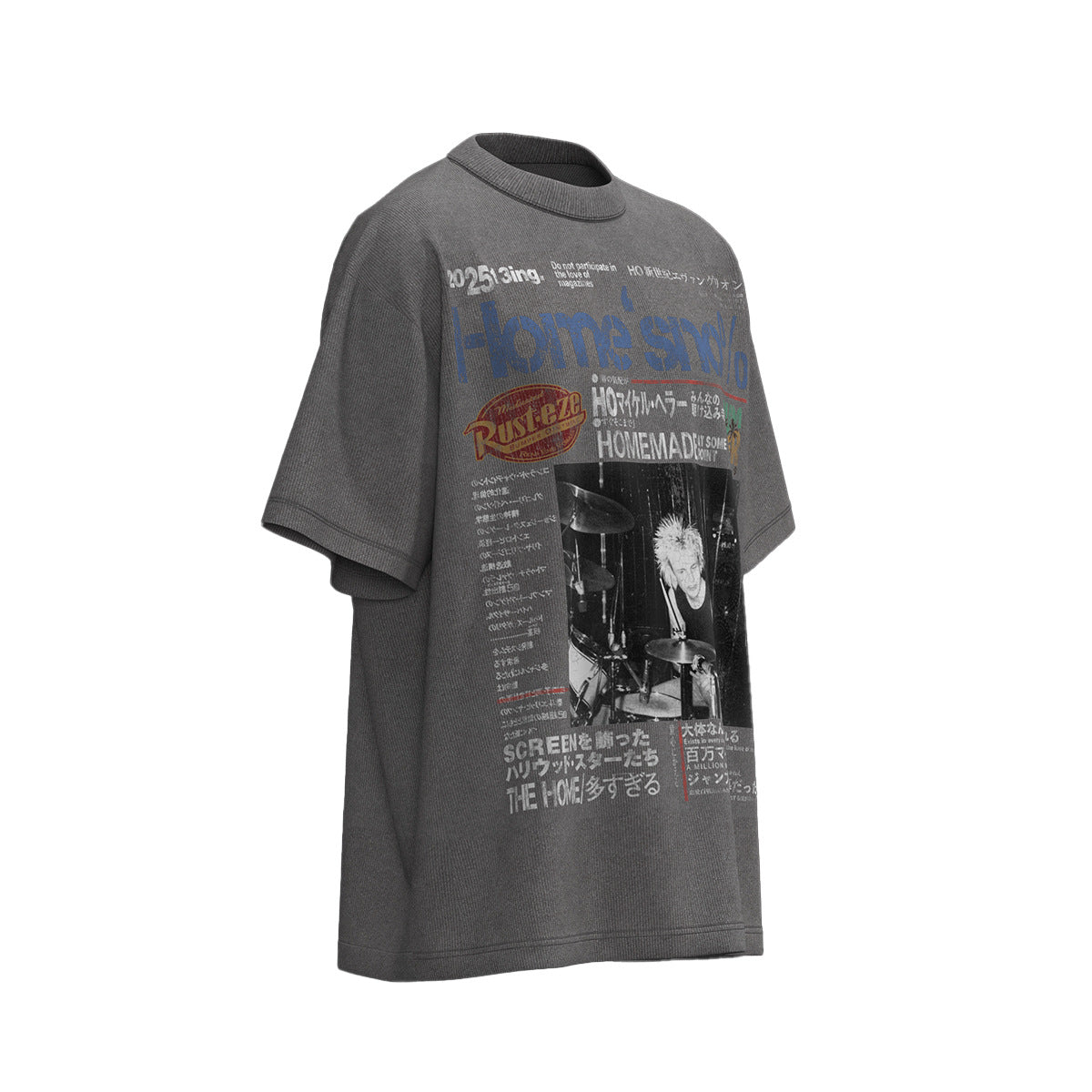 Remeras rock nacional summer hip hop print t-shirt