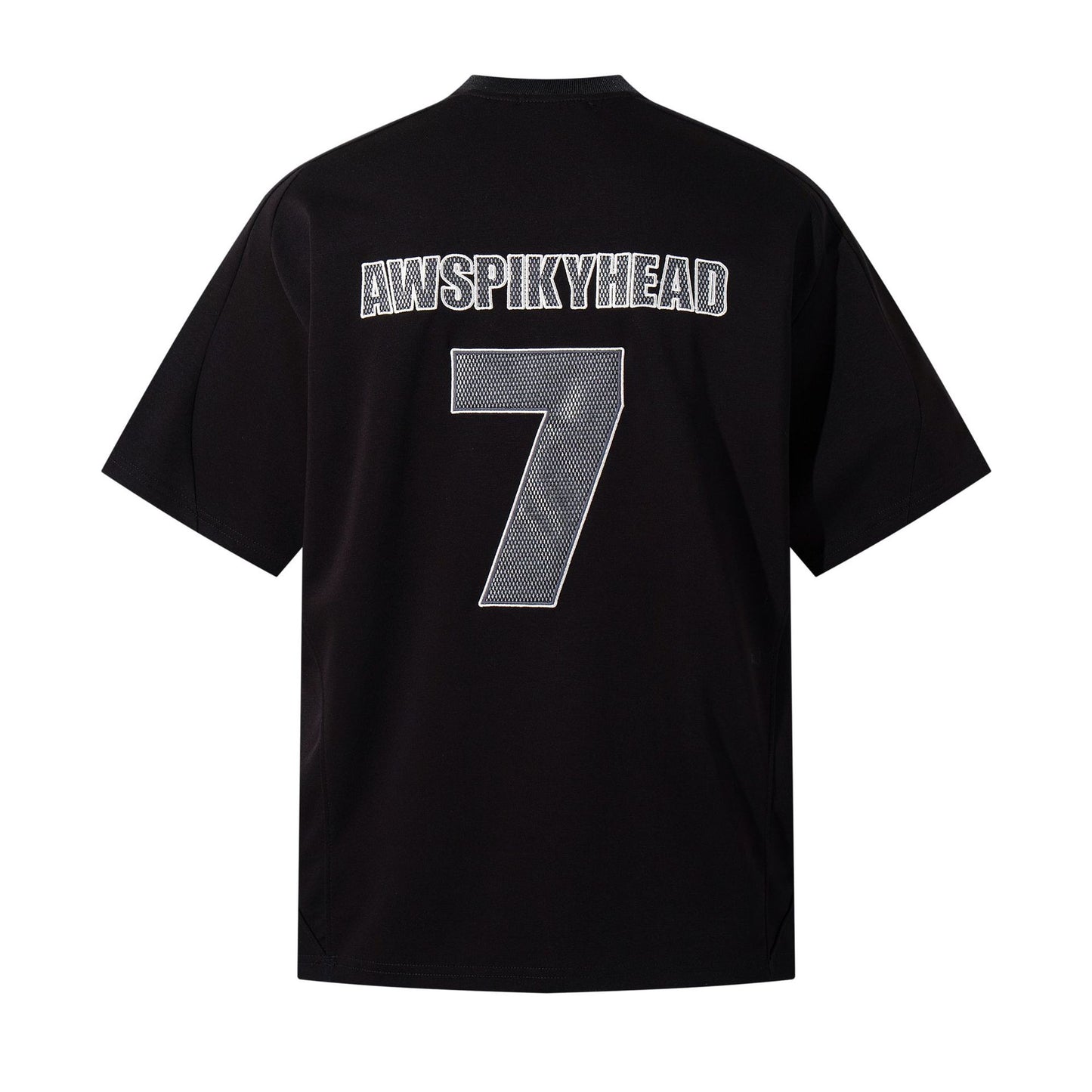Hip hop shirt summer short-sleeved embroidered quick-drying sweatshirt T-shirt