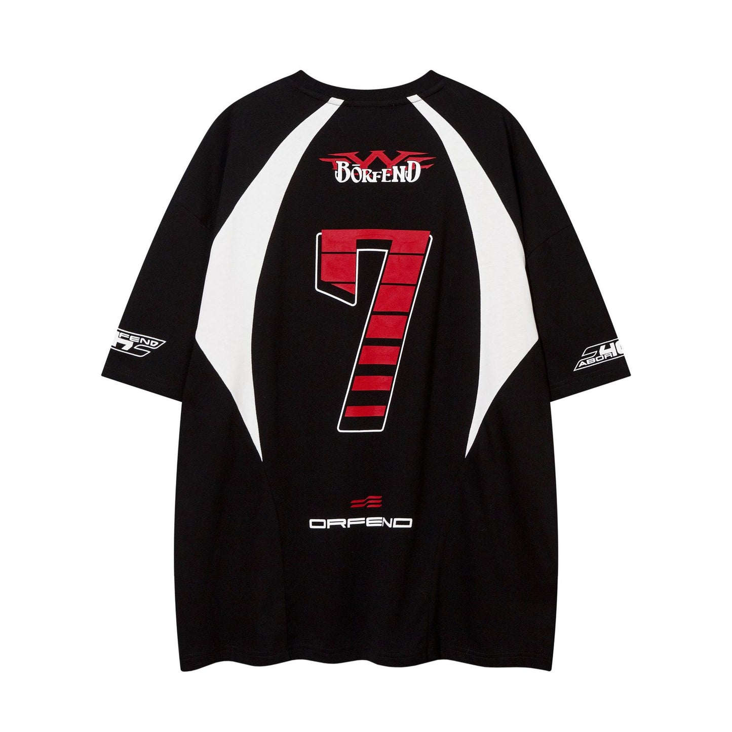 Hustle vintage t-shirt vintage loose short sleeves