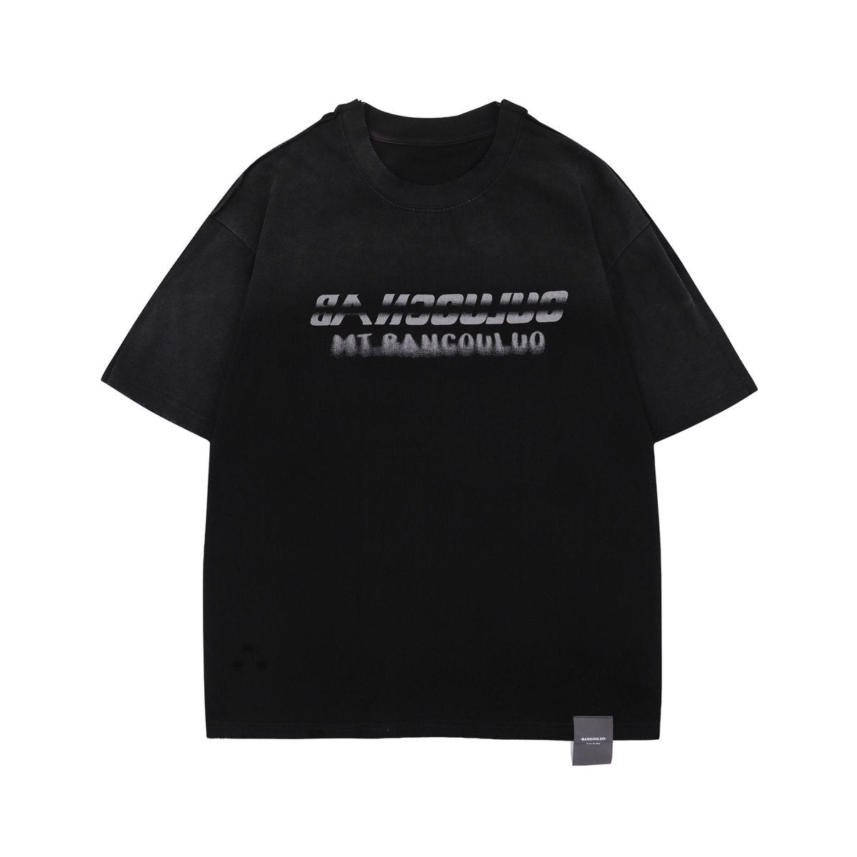 Hip hop clothing new york summer short sleeve vintage wash t-shirt