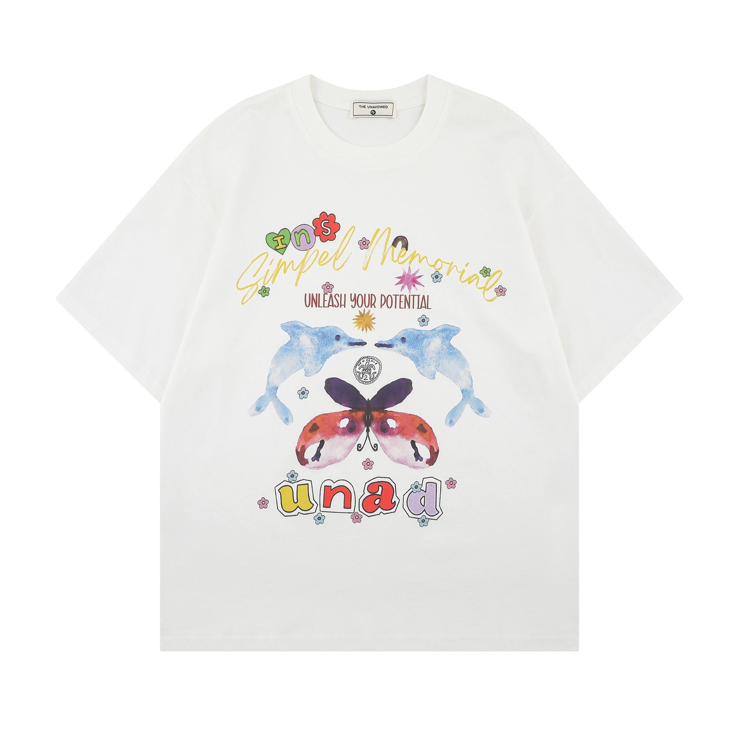 Vintage tarz t shirt vintage cute whale short sleeve t-shirt