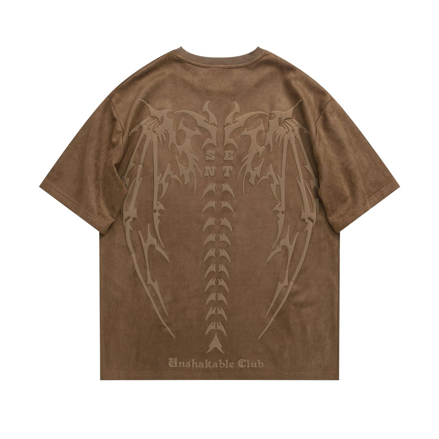Vice streetwear summer vintage skull print t-shirt summer loose short sleeves