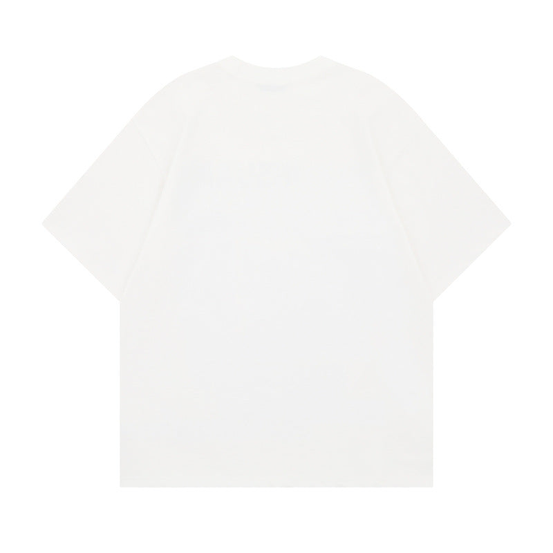 US drip outfits Summer Vintage Casual Loose Short Sleeve T-Shirts