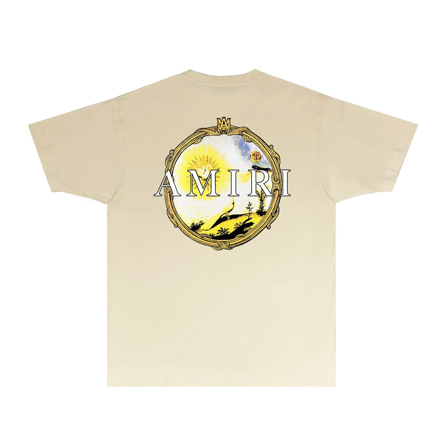 Amiri T Shirts Fashion Brand T Shirt Short Sleeve T-shirt Blouse