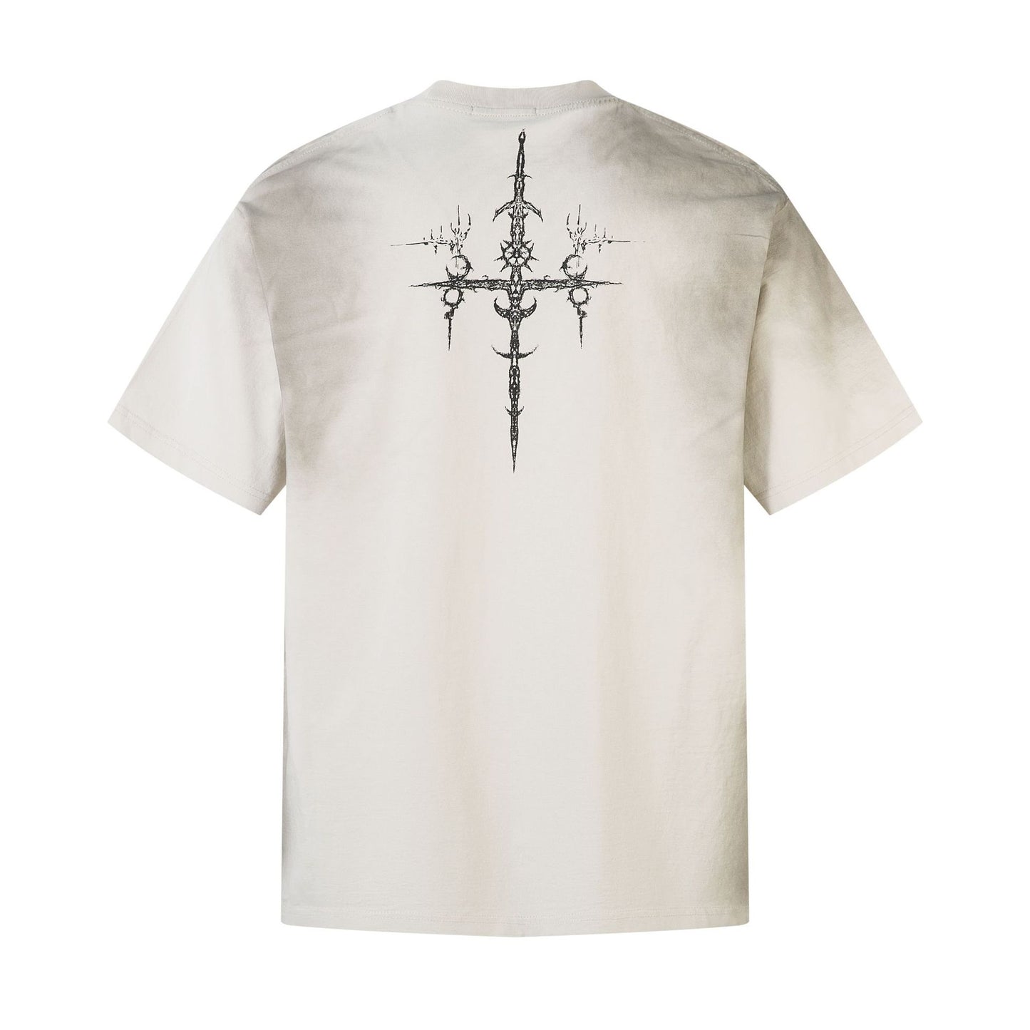 Hip Hop Clothing Summer Hip Hop Wash T-Shirt Short Sleeve