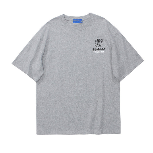 Vice streetwear Meow T-Shirt Paleo Loose Short Sleeve T-Shirts
