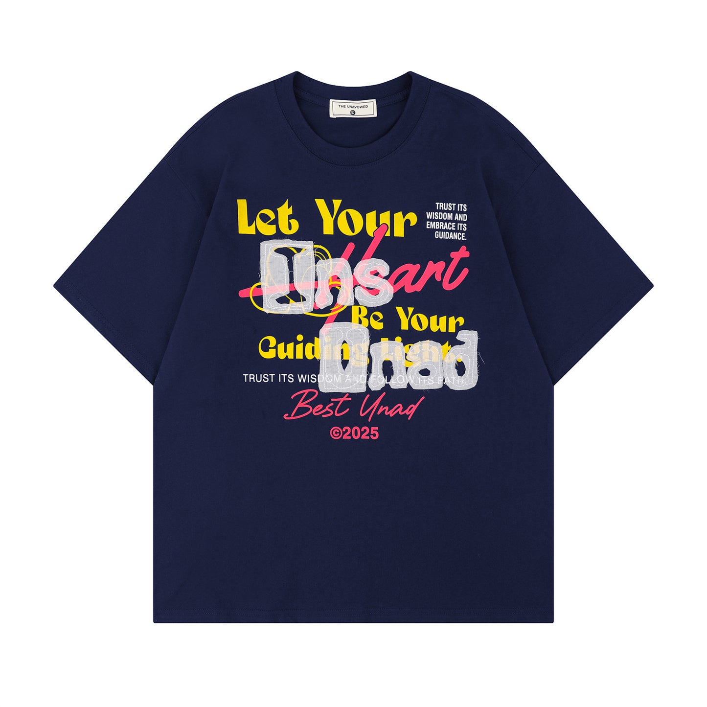 USA Vintage T-Shirt Letter Print Crew Neck Men's and Women's Summer Cotton Loose