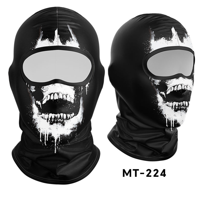 Cycling Windproof Hood Breathable Sunscreen Windproof Men's and Women's Ice Silk Fabric Lining Cap