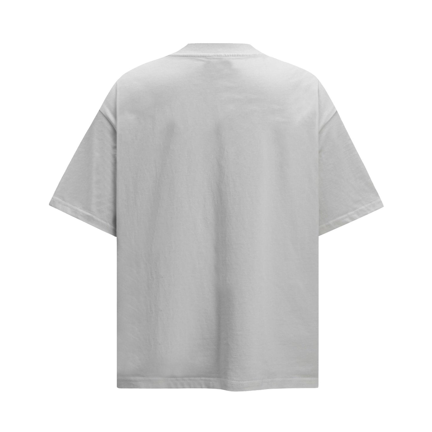 Unisex T-shirts Summer Bead Pattern Men's Loose Short Sleeve T-Shirt