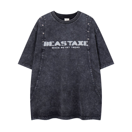 Vestimenta De Los 90 Summer Short Sleeve T-Shirt Vintage Loose T-Shirt