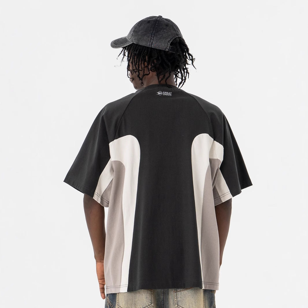 Vintage 90s Hip Hop Clothing Summer Vintage Crew Neck Short Sleeve T-Shirt