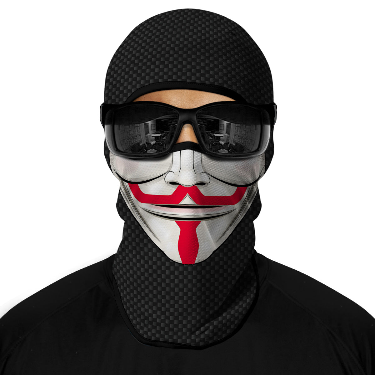 Cycling Windproof Hood Summer Sports Ice Silk Sunscreen Mask Breathable
