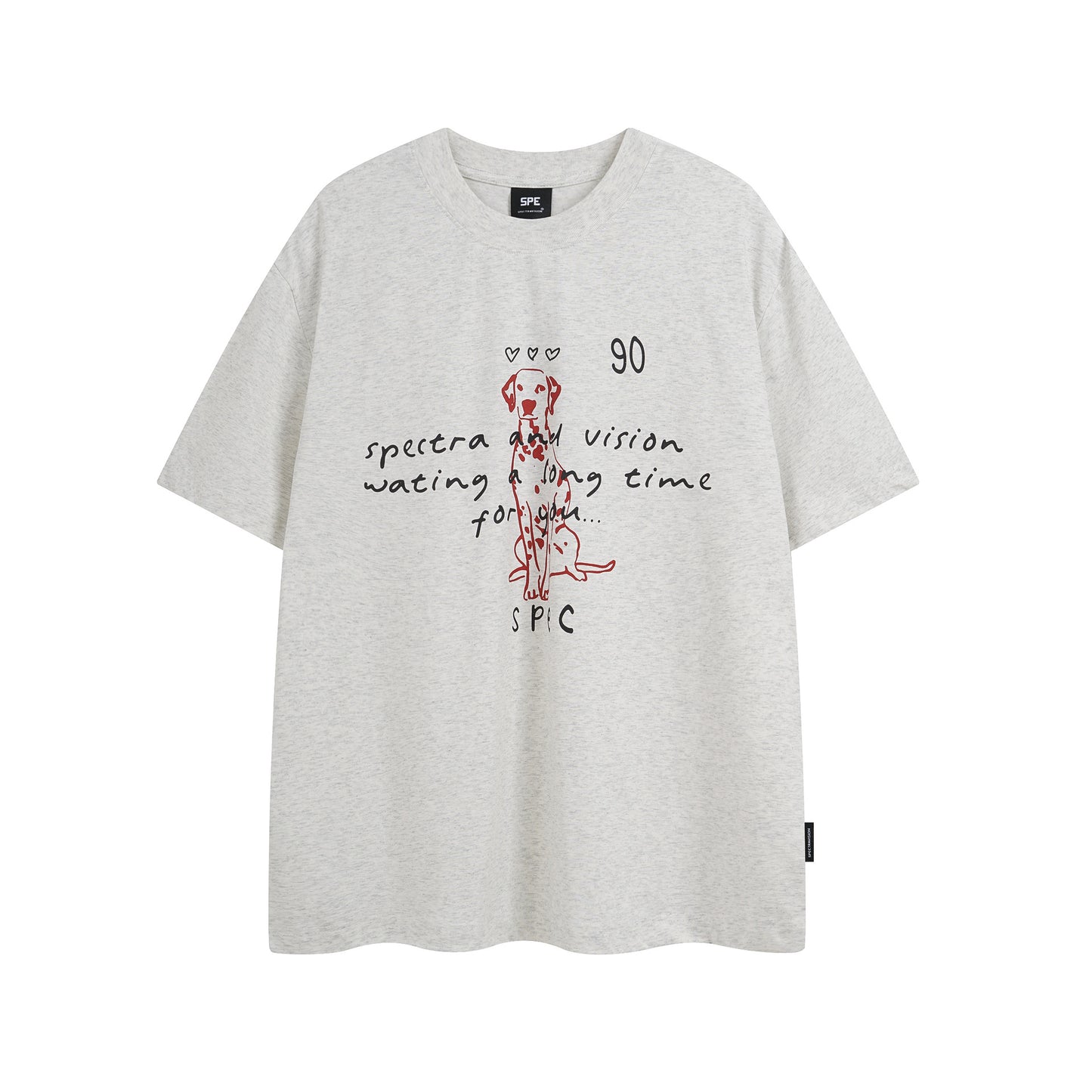 Vestimenta De Los 90 Summer Vintage Graffiti Print Short Sleeve T-Shirt