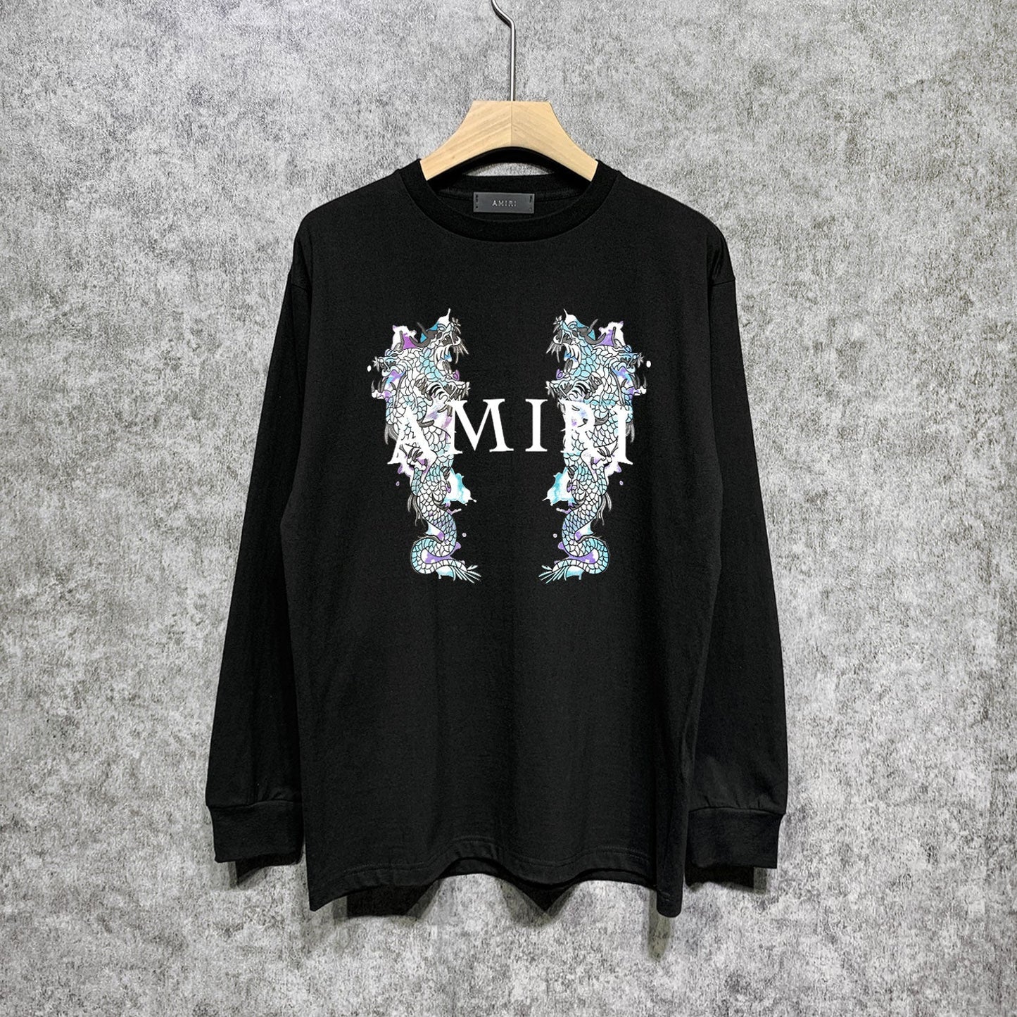 Amiri Long Sleeve Shirt Long Sleeve Long-Sleeved T-Shirt Blouse
