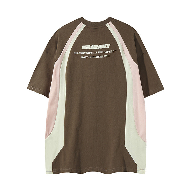 New York Hip Hop Style Vintage Short Sleeve T-Shirt Loose Casual