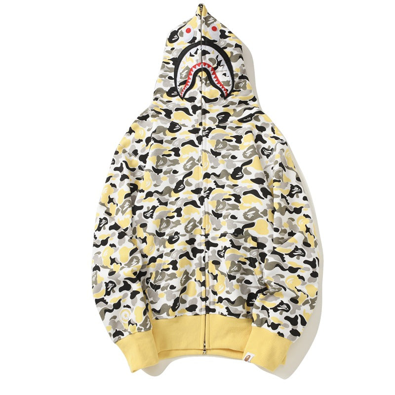 Ape Hoodie Classic Shark Hooded Cardigan Zip Sweater Jacket