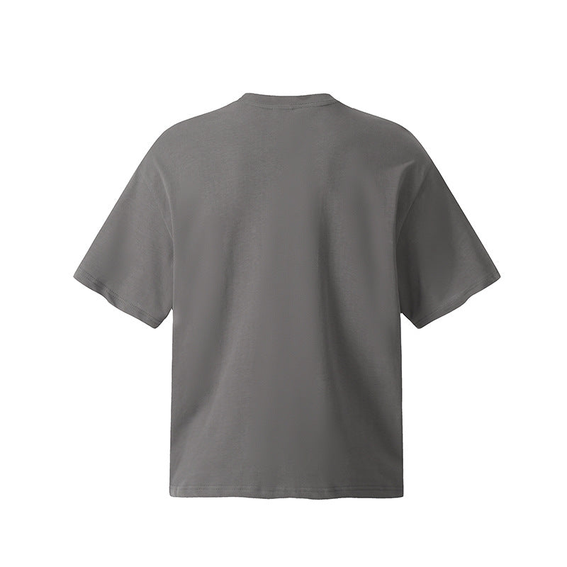 Marcas De Streetwear Graffiti Letter Print Short Sleeve T-Shirt