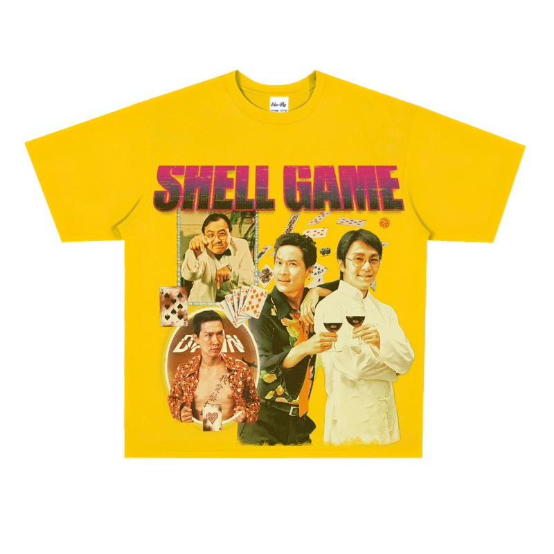 Film Star T Shirt Stephen Chow Short Sleeve T-shirt