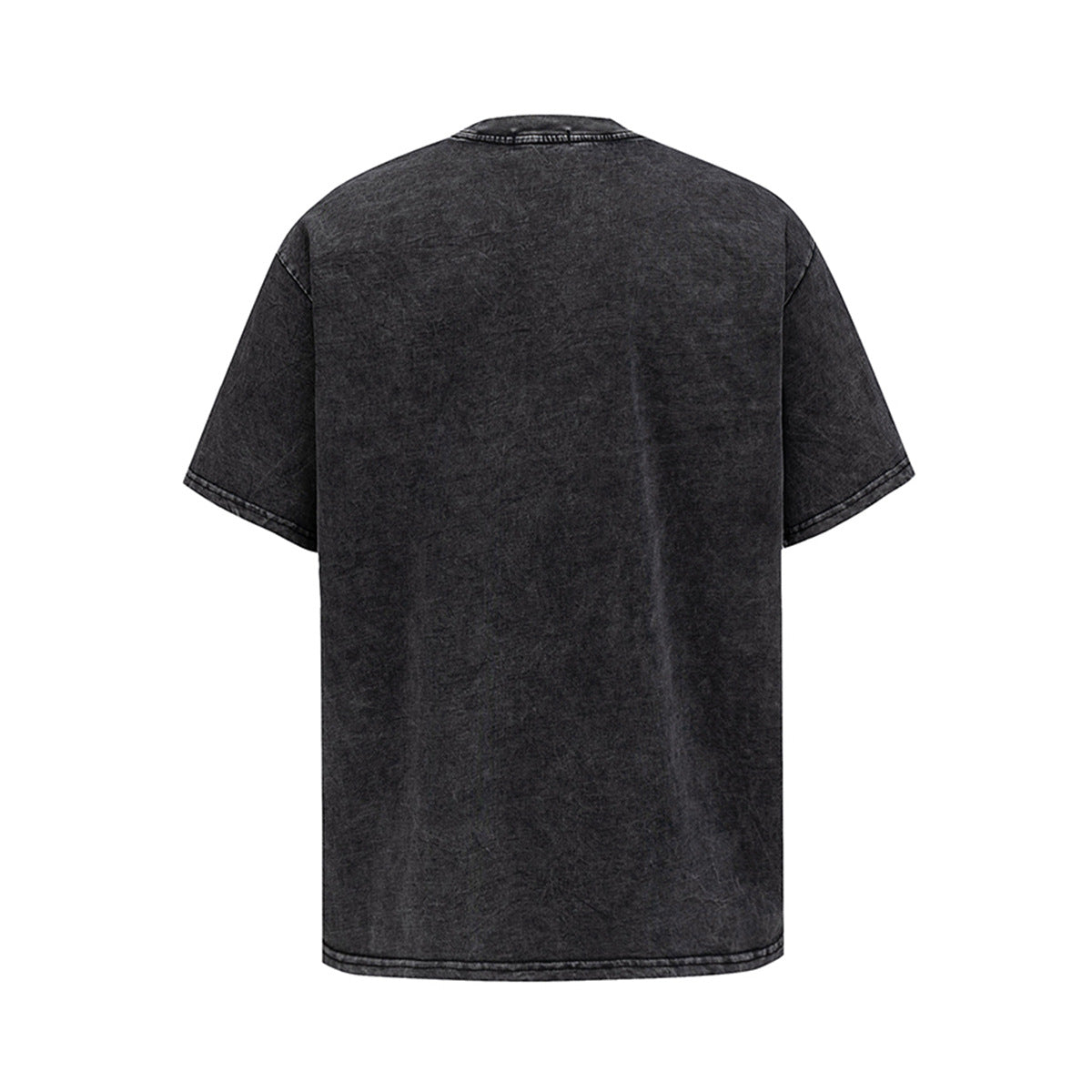 Hip Hop Clothing Summer Wash T-Shirt Short Sleeve