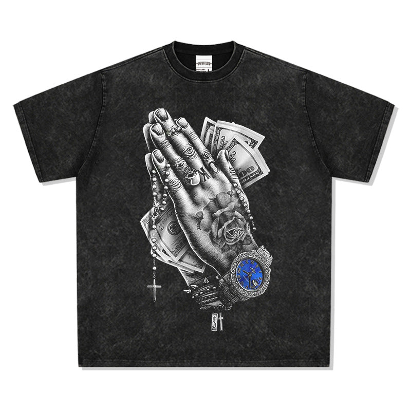 Cool t rapper short sleeve t-shirt oversize